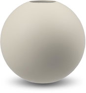 Cooee Design, Round Ball Shell Vase, 20 cm, cream - Vase