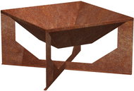 CORGARDEN Vento Garden fireplace 50 × 50 × 30 cm, corten - Fireplace