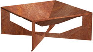 CORGARDEN Vento Garden fireplace 70 × 70 × 30 cm, corten - Fireplace
