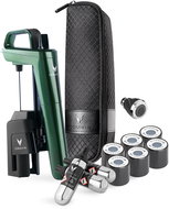 Coravin® Timeless Six+ Wine Preservation System Forest Green - Corkscrew
