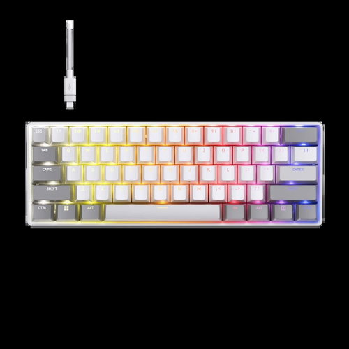 Corsair CLIPPER PRO MINI 60 White - Gaming Keyboard - Main image