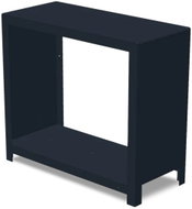 CORGARDEN Stora Garden Wood Store 80 × 90 × 40 cm, stainless steel, anthracite - Woodshed