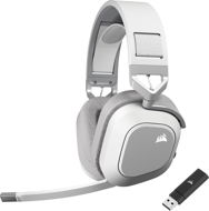 Corsair HS80 MAX Wireless White - Herní sluchátka