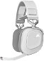Herní sluchátka Corsair HS80 RGB Wireless White - Herní sluchátka