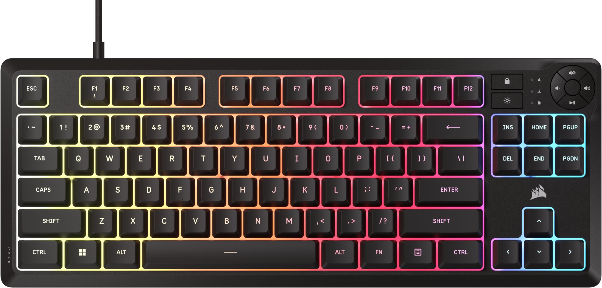 Corsair K55 CORE TKL Black - US