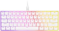 Corsair K65 Mini White RGB Red - US - Gaming Keyboard