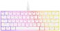 Corsair K65 Mini White RGB Red - US - Gaming Keyboard