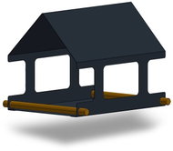 Corgarden Nido Ptačí krmítko 30 × 25 × 23 cm, nerezové 1094 - Bird Feeder