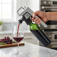 Coravin® Timeless Six+ Wine Preservation System - Silver - Corkscrew