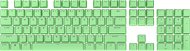 Corsair PBT Double-shot Pro Keycaps Mint Green - Tastatur-Ersatztasten