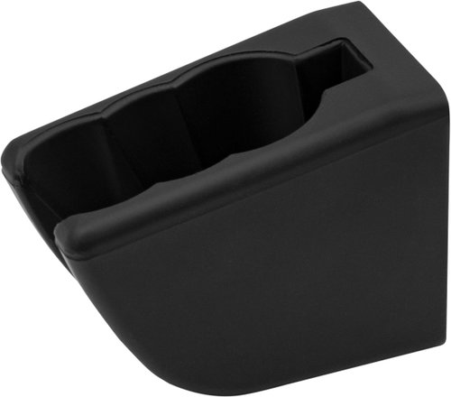 CORNAT Wall mounted shower holder oval, 3 positions, black - Shower Holder - Main image