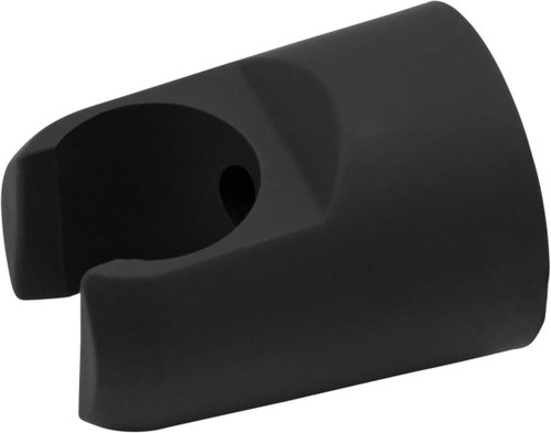 CORNAT Shower holder for wall, round, black - Shower Holder - Main image