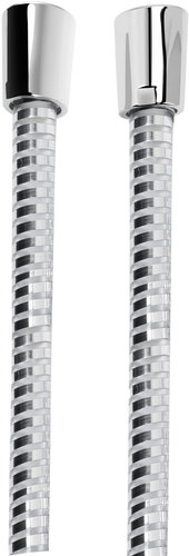 CORNAT Shower hose plastic, 150 cm, transparent, chrome - Shower Hose - Main image