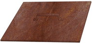 CORGARDEN Cover for garden fireplace 70 × 70 × 1 cm, corten - Case