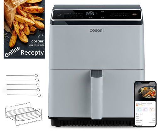 Cosori Dual Blaze 6.4L SMART grey - Airfryer - Fő fotó