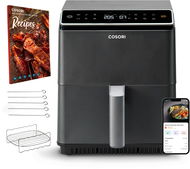 Cosori Dual Blaze 6.4L SMART + 5x nyárs és grillrács - Airfryer