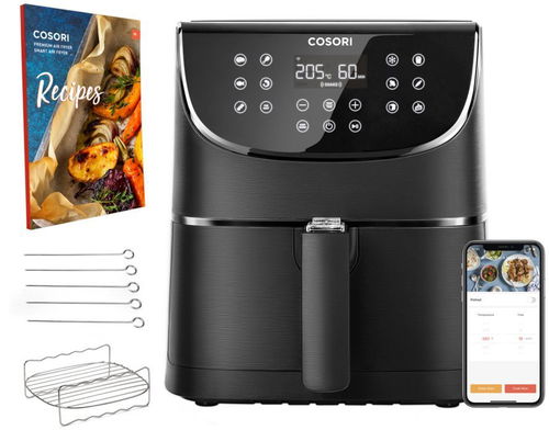 Cosori CS158-AF PREMIUM SMART + špízy 5 ks a grilovací rošt - Horkovzdušná fritéza - Hlavní obrázek