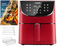 Cosori CP158-AF PREMIUM - 5.5L + 5x skewers and grill. grill, red - Hot Air Fryer