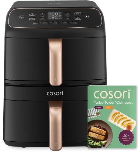 Cosori Turbo Tower Compact 8,6 l, kerámia - Airfryer - Fő fotó