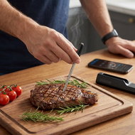 Cosori Smart kuchyňský teploměr se sondou - Kuchyňský teploměr
