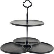 Cosy & Trendy Ellips double-decker metal etagere, height 260 mm, length 280 mm, width 270 mm - Tiered Stand