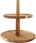 Tiered Stand Cosy & Trendy Two-tier acacia wood etager, height 50 mm, length 230 mm, width 220 mm - Etažér