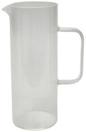 Gastro Glass pitcher with fluted surface, 1,2 l, height 208 mm, diameter 80 mm - Pitcher