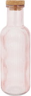 Cosy & Trendy Glass bottle Raya with cork cap, 1 l, pink - Carafe 