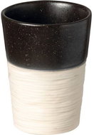 Costa Nova Mug without ear Notos 120 ml, sand / black, 6 pcs - Mug