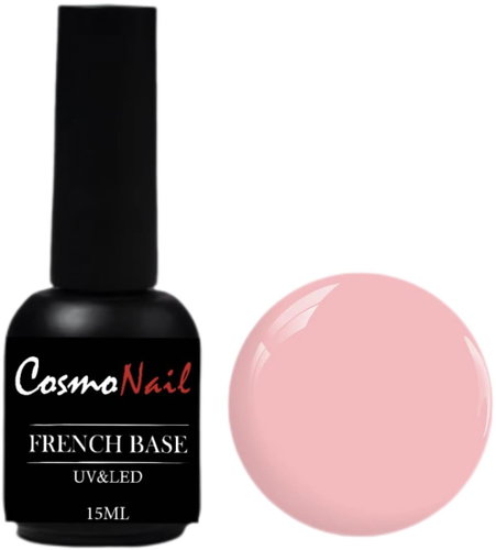 Cosmonail rubber base Macaron 025, 15 ml - Nail Polish - Main image