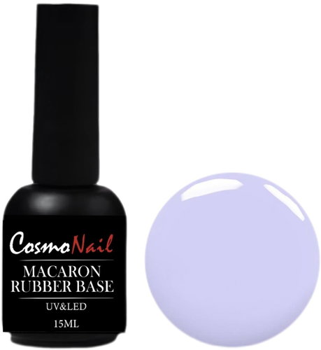 Cosmonail rubber base Macaron 006, 15 ml - Nail Polish - Main image