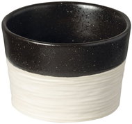 Costa Nova 6 × Notos 90 ml dip bowl, sand / black - Small Bowl