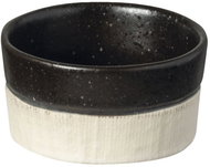 Costa Nova 6 × Notos 50 ml dipping bowl, sand / black - Small Bowl