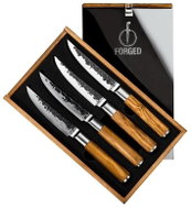 FORGED Olive Sada steakových nožů, 115 mm, 4 ks - Knife Set