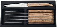 Lou Laguiole Innovation Line Steakové nože Oak Smith, 6 ks, délka: 230 mm - Knife Set