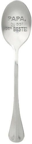 One Message Spoon Lžička Papa, du bist der beste!, 150 × 35 mm - Spoon - Main image