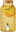 Drinks Dispenser with Tap, Cork Stopper, Yellow 3.35L