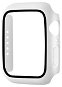 COTEetCI Polycarbonate Case with Screen Protector for Apple Watch 7 41mm White - Protective Watch Cover