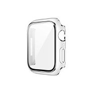 COTEetCI Polycarbonat Gehäuse mit Bildschirmschutz für Apple Watch 7 - 45 mm - transparent - Uhrenetui