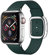 COTEetCI Nobleman Mágneses bőrszíj 38 / 40 / 41 mm-es Apple Watch-hoz, zöld - Szíj