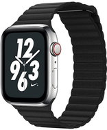COTEetCI Leather Magnetic Strap Loop Band for Apple Watch 38/40/41mm mm Black - Watch Strap
