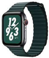 COTEetCI Loop Band Leather Magnetic Strap for Apple Watch 38 / 40 / 41 mm Dark Green - Watch Strap
