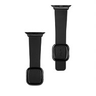 COTEetCI kožený magnetický remienok Nobleman pre Apple Watch 38 / 40 / 41 mm čierny - Remienok na hodinky