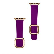 COTEetCI Leather Magnetic Strap Nobleman for Apple Watch 38 / 40 / 41 mm Purple - Watch Strap