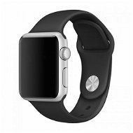 COTEetCI Silikon Sportarmband für Apple Watch 38 / 40 / 41 mm schwarz - Armband