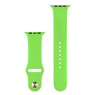 COTEetCI Silicone Sports Strap for Apple Watch 42/44/45/Ultra 49mm Green - Watch Strap