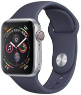 COTEetCI Silicone Sports Strap for Apple Watch 42/44/45/Ultra 49mm Midnight Blue - Watch Strap