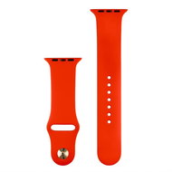 COTEetCI Silicone Sports Strap for Apple Watch 42/44/45/Ultra 49mm Red - Watch Strap