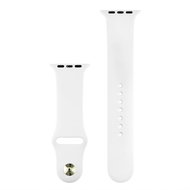 COTEetCI Silicone Sports Strap for Apple Watch 42/44/45/Ultra 49mm White - Watch Strap