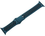 COTEetCI Sports Perforated Strap for Apple Watch 42/44/45/Ultra 49mm  Black/Blue - Watch Strap